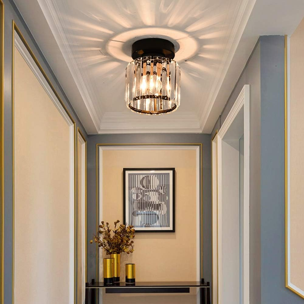Luxe Kristallen Plafondlamp – Modern Design & Sprankelende Verlichting