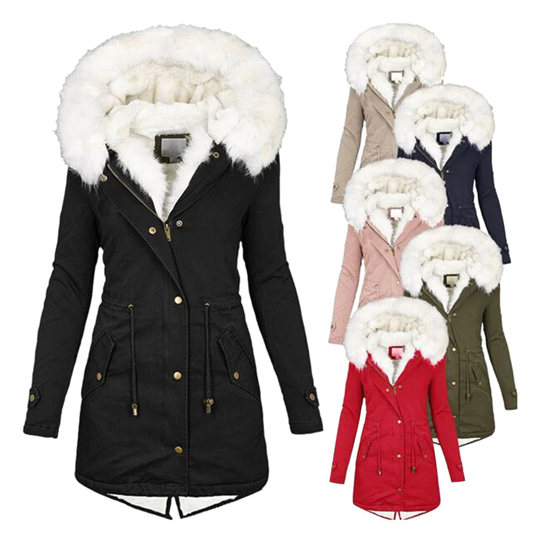 Aurelia | Luxe Faux Fur Bontjas voor Dames