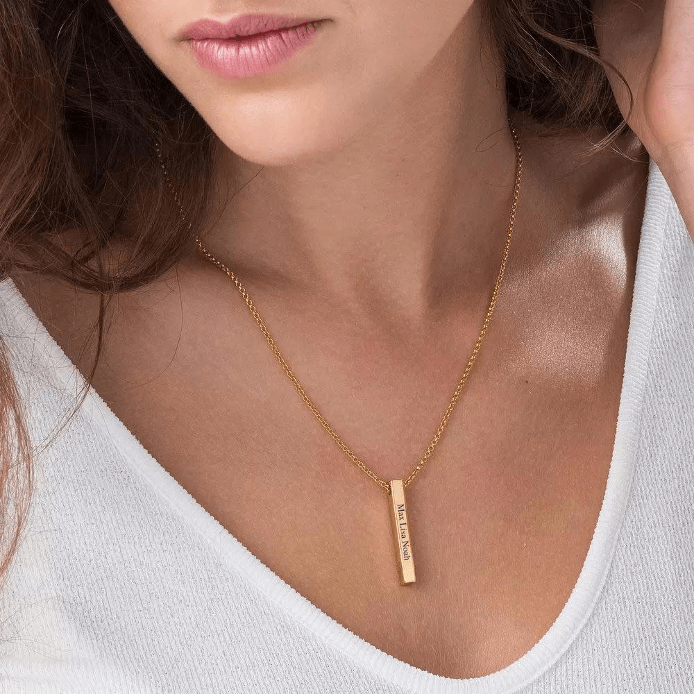 PersonalBar – Gepersonaliseerde Bar Ketting met Gravering