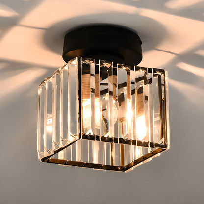 Luxe Kristallen Plafondlamp – Modern Design & Sprankelende Verlichting
