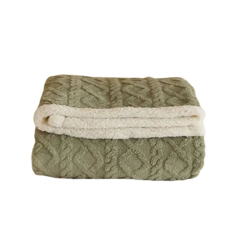 Luxe Winterdeken van Lamswol en Fleece – WarmWool