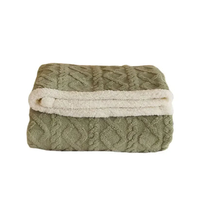 Luxe Winterdeken van Lamswol en Fleece – WarmWool