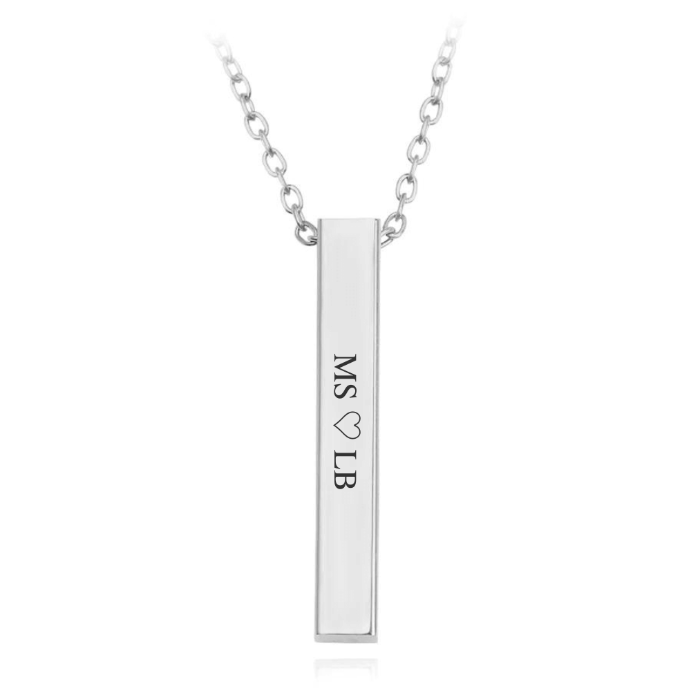PersonalBar – Gepersonaliseerde Bar Ketting met Gravering