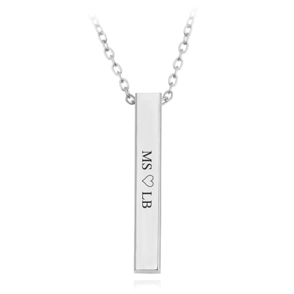 PersonalBar – Gepersonaliseerde Bar Ketting met Gravering