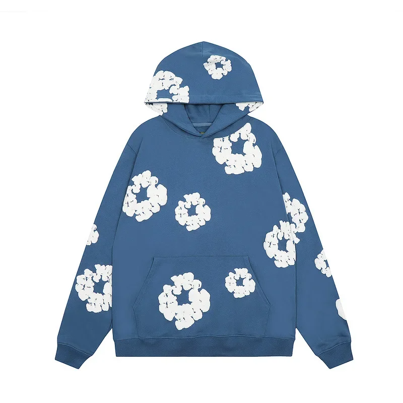 FloralFit Gebloemd Hoodie Trainingspak voor man en vrouw- Comfortabel en Stijlvol