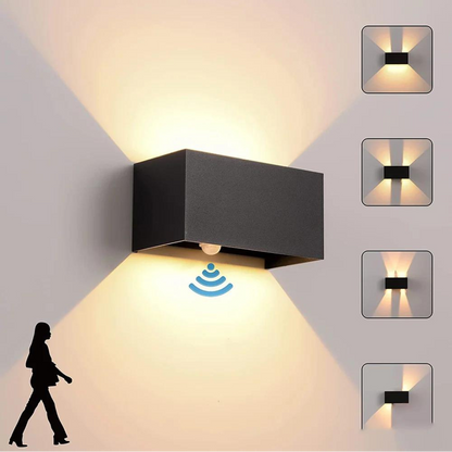 LumiGuard – Waterdichte LED Buitenlamp met Bewegingssensor
