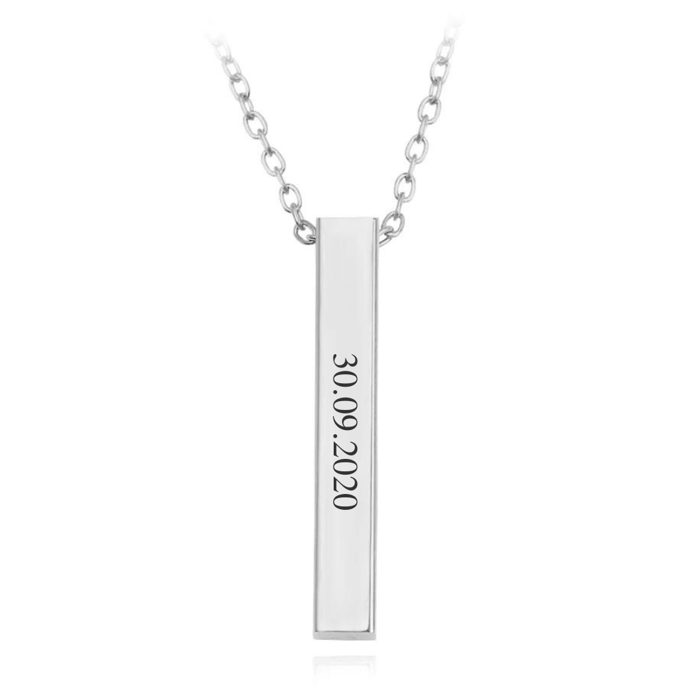 PersonalBar – Gepersonaliseerde Bar Ketting met Gravering