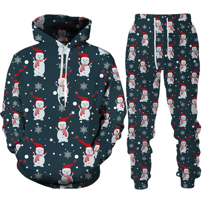 Festive Comfort Set – Warm en Stijlvol Kerstpak voor Heren