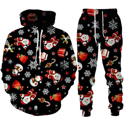 Festive Comfort Set – Warm en Stijlvol Kerstpak voor Heren