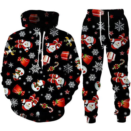 Festive Comfort Set – Warm en Stijlvol Kerstpak voor Heren