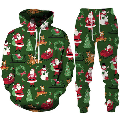 Festive Comfort Set – Warm en Stijlvol Kerstpak voor Heren
