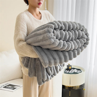 CozyHaven Luxe Pluche Deken – Ultiem Comfort & Warmte