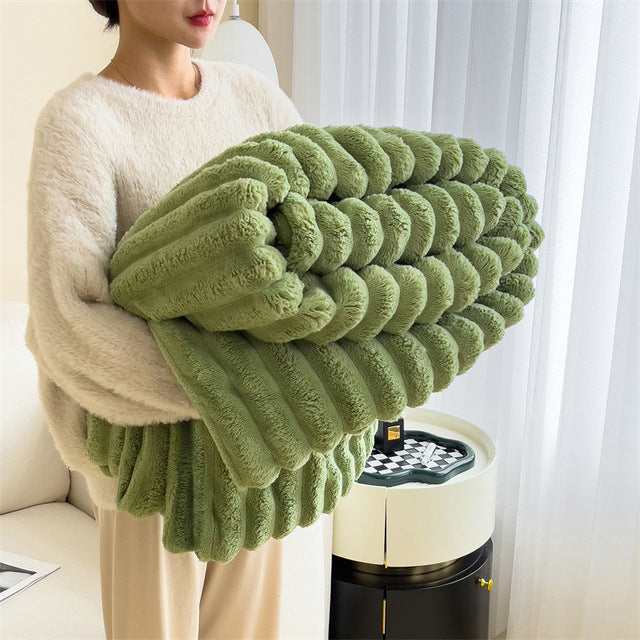 CozyHaven Luxe Pluche Deken – Ultiem Comfort & Warmte