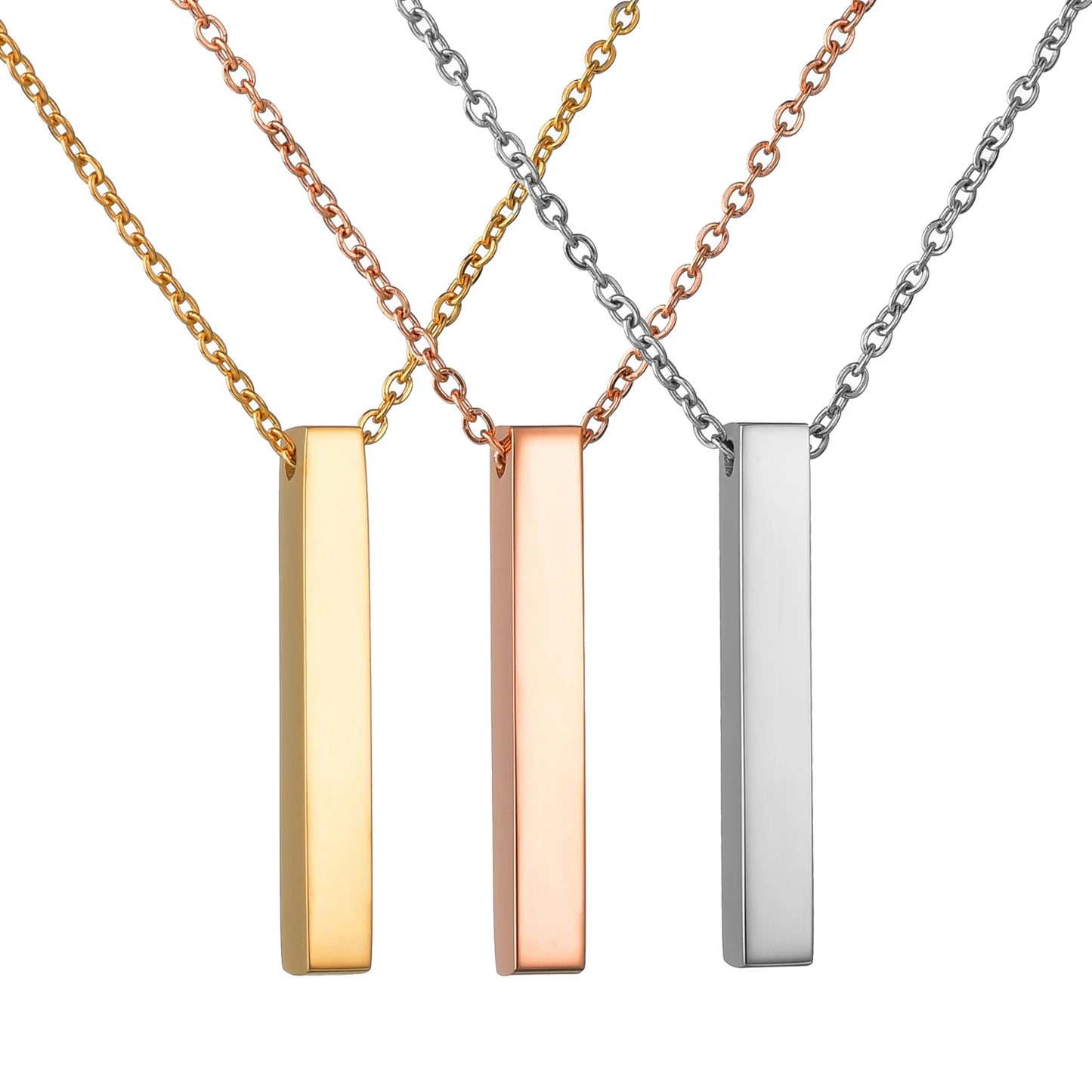 PersonalBar – Gepersonaliseerde Bar Ketting met Gravering