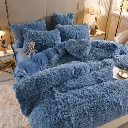DreamWeave Luxe Beddengoed Set – Inclusief Gratis Hartvormig Kussen