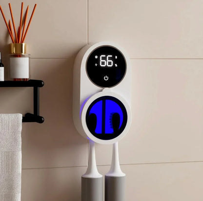 BrushShield Elektrische Tandenborstel Sterilisator - Hygiëne en Bescherming voor je Tandenborstel