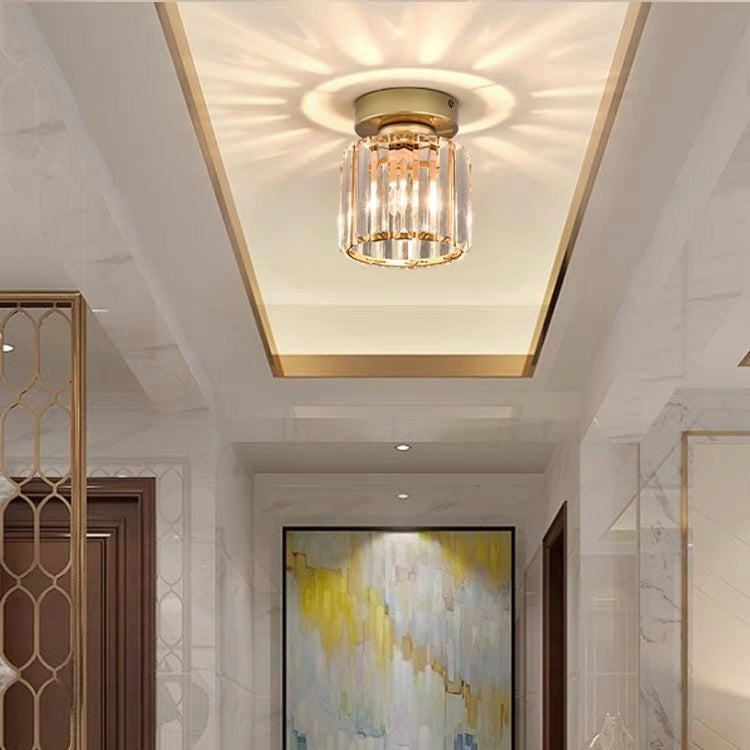Luxe Kristallen Plafondlamp – Modern Design & Sprankelende Verlichting