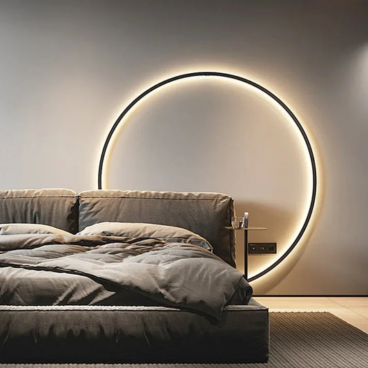 LumaGlow – Stijlvolle Ronde LED Wandlamp voor een Modern Interieur