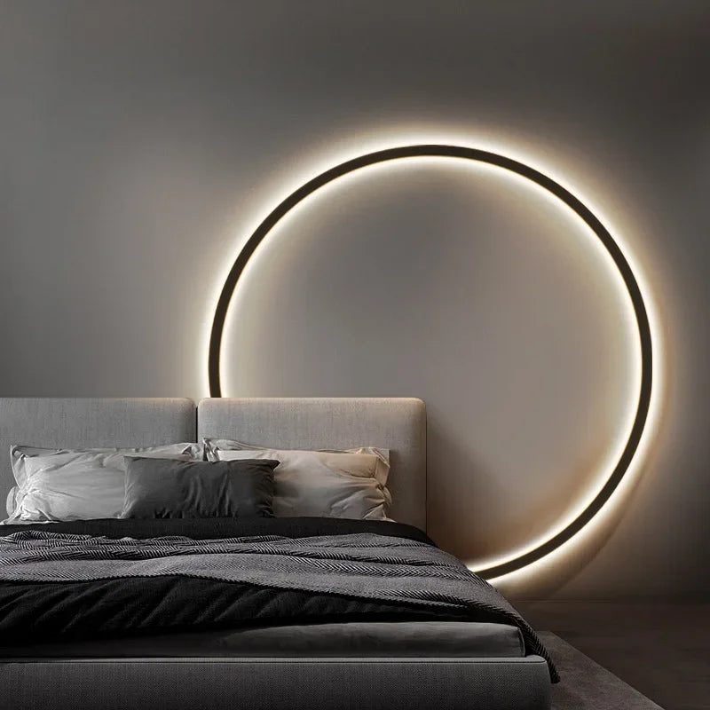LumaGlow – Stijlvolle Ronde LED Wandlamp voor een Modern Interieur