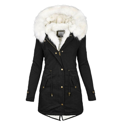 Aurelia | Luxe Faux Fur Bontjas voor Dames