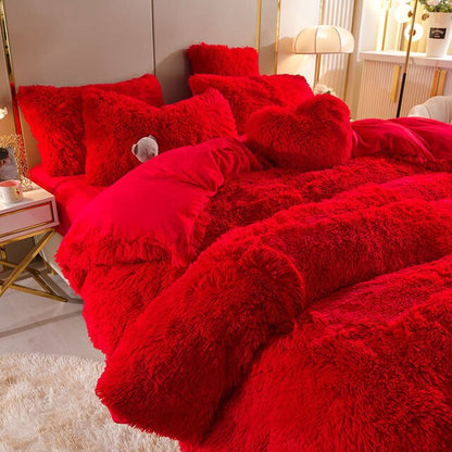DreamWeave Luxe Beddengoed Set – Inclusief Gratis Hartvormig Kussen