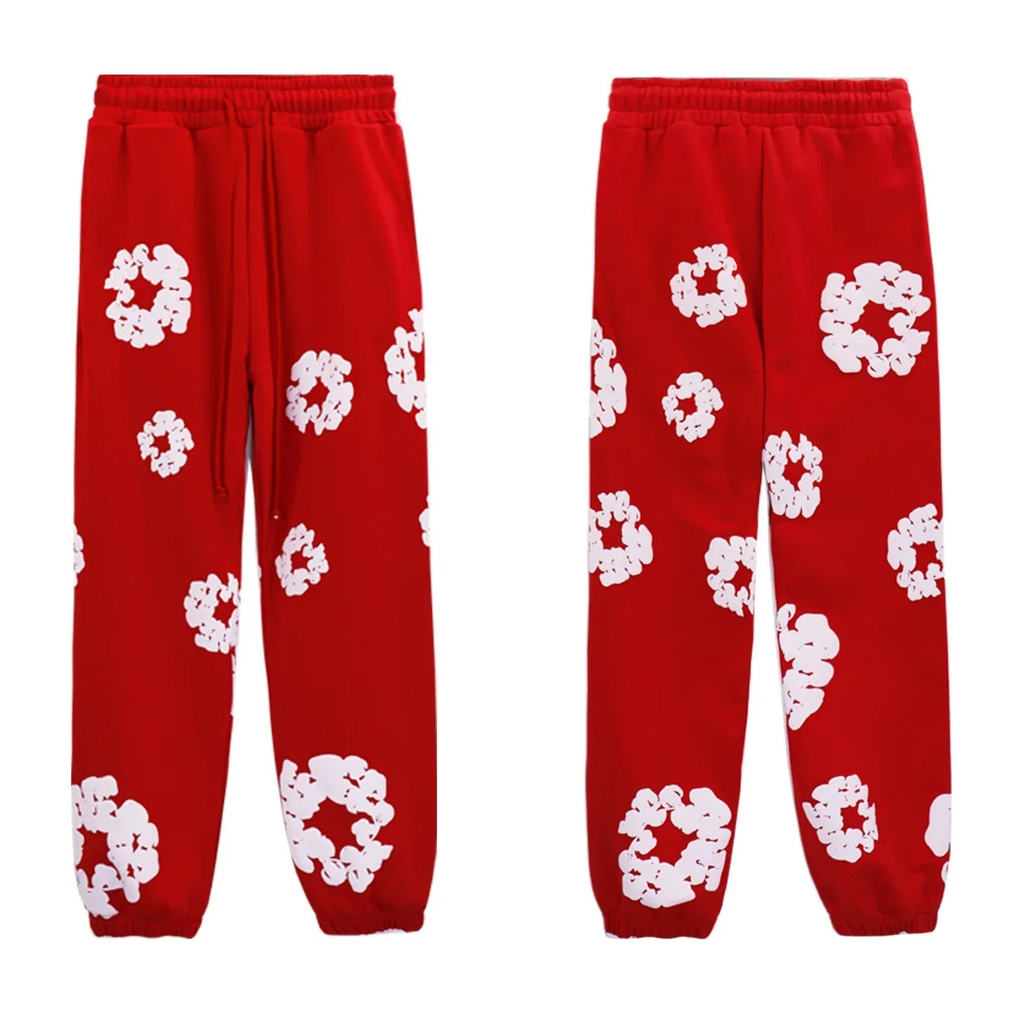 FloralFit Gebloemd Hoodie Trainingspak voor man en vrouw- Comfortabel en Stijlvol