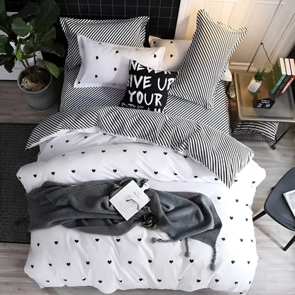LovaLuxe Beddengoed Set – Romantiek & Comfort voor Jouw Slaapkamer
