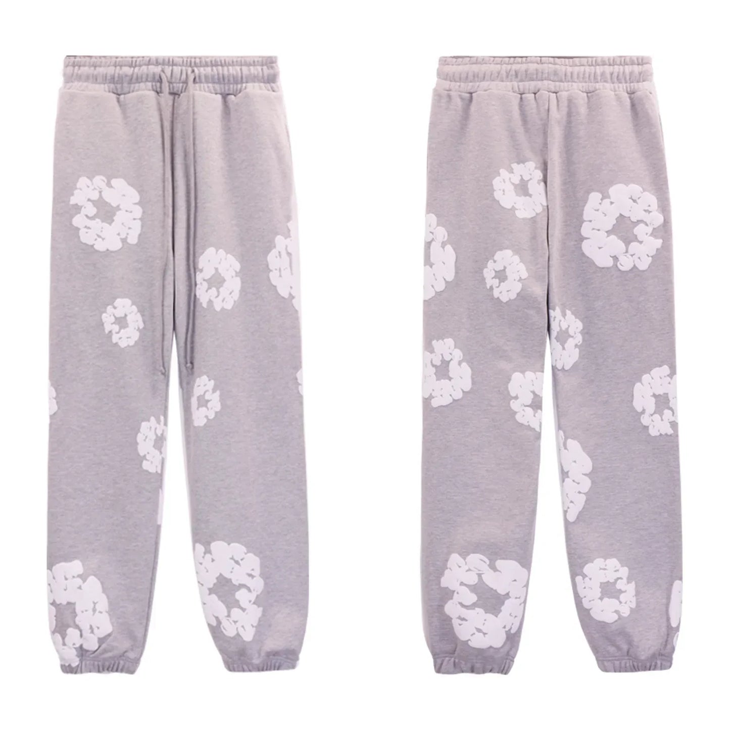 FloralFit Gebloemd Hoodie Trainingspak voor man en vrouw- Comfortabel en Stijlvol