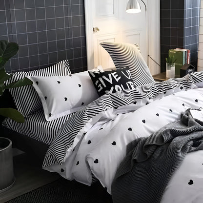 LovaLuxe Beddengoed Set – Romantiek & Comfort voor Jouw Slaapkamer