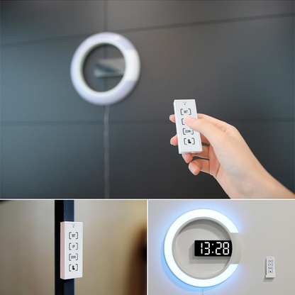 LumiTime LED Wandklok – Stijlvol Design & Slimme Functionaliteit